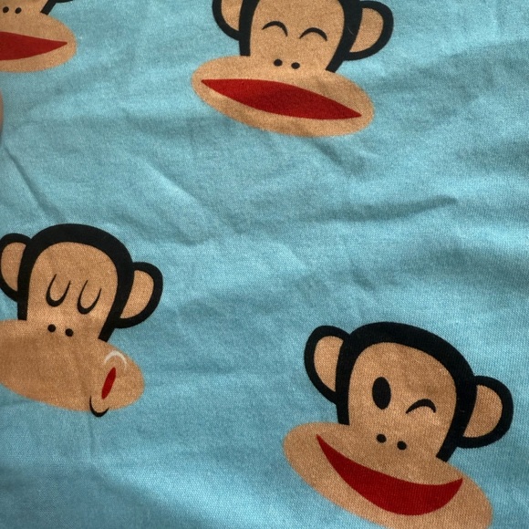 Cakeworthy new Paul Frank Light Blue Monkey shirt xl women’s - Picture 5 of 5